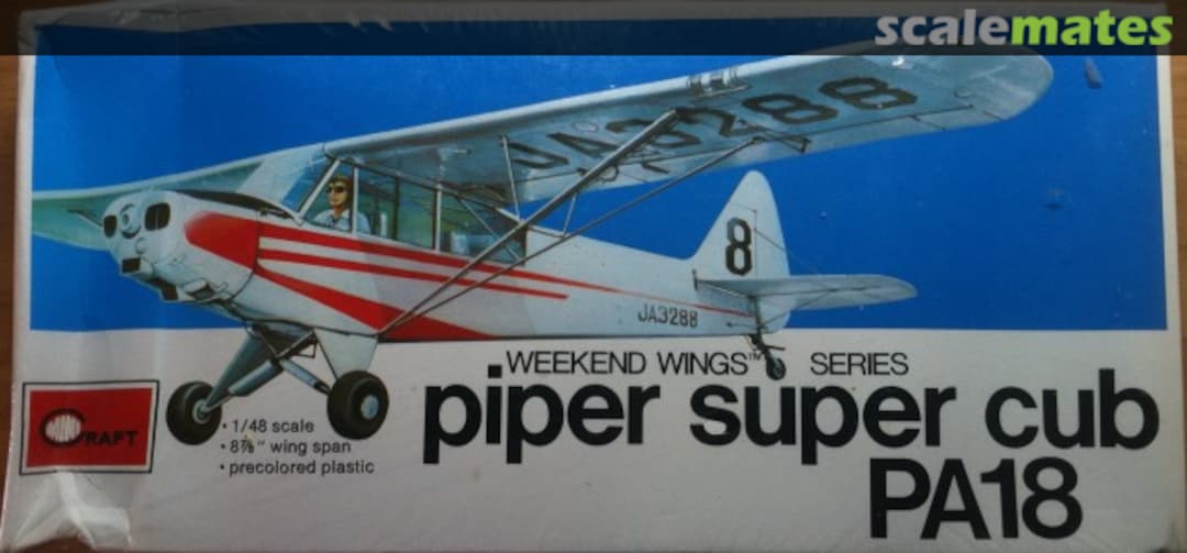 Boxart Piper Super Cub PA18 1611 Minicraft Model Kits Boxart Piper Super Cub PA18 1611 Minicraft Model Kits