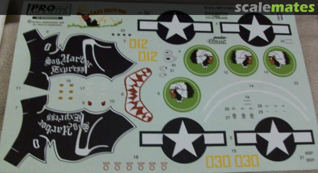 Contents B-25J Mitchell 5927 Pro Modeler Contents B-25J Mitchell 5927 Pro Modeler