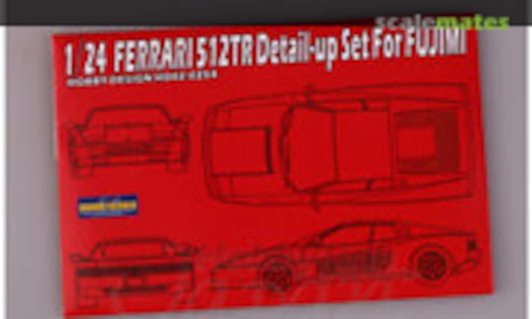 1:24 Ferrari 512TR Detail Set (Hobby Design HD02-0254) HD02-0254