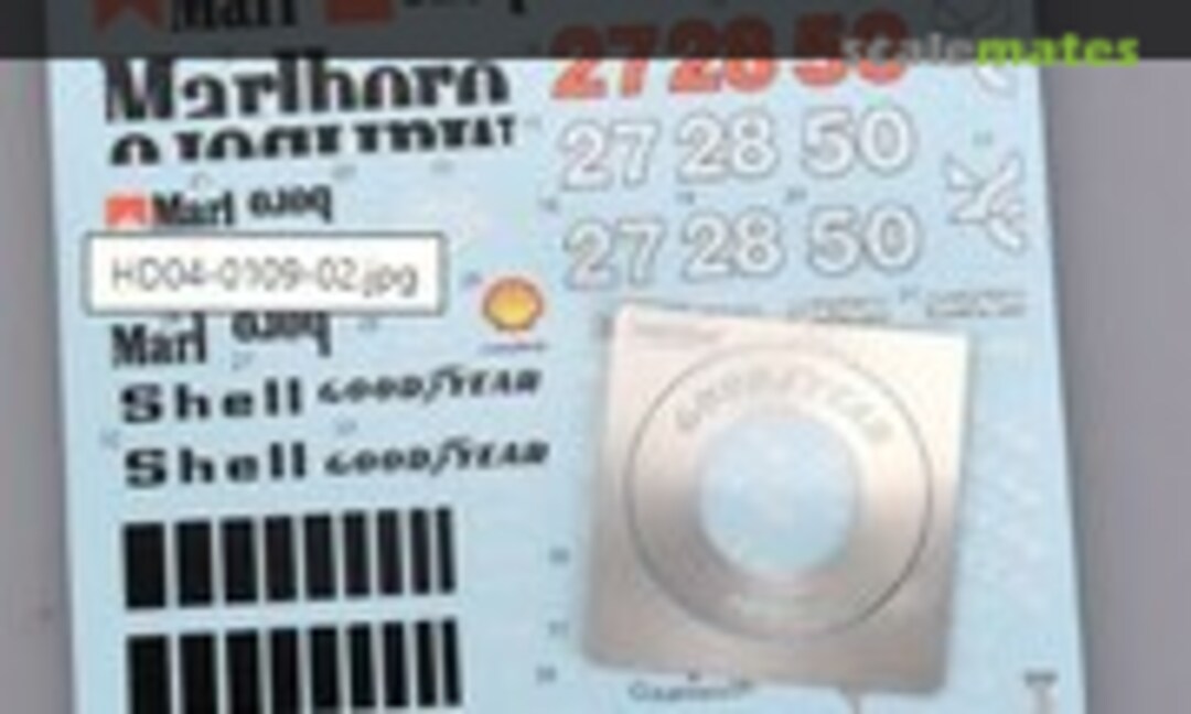 1:20 Mclaren Honda MP4/5B (Hobby Design HD04-0109) HD04-0109