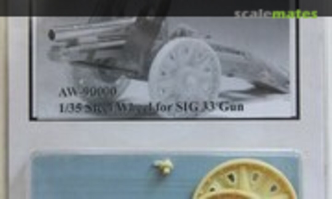 1:35 Steel Wheels for SIG 33 Gun (LionMarc AW-90000) AW-90000