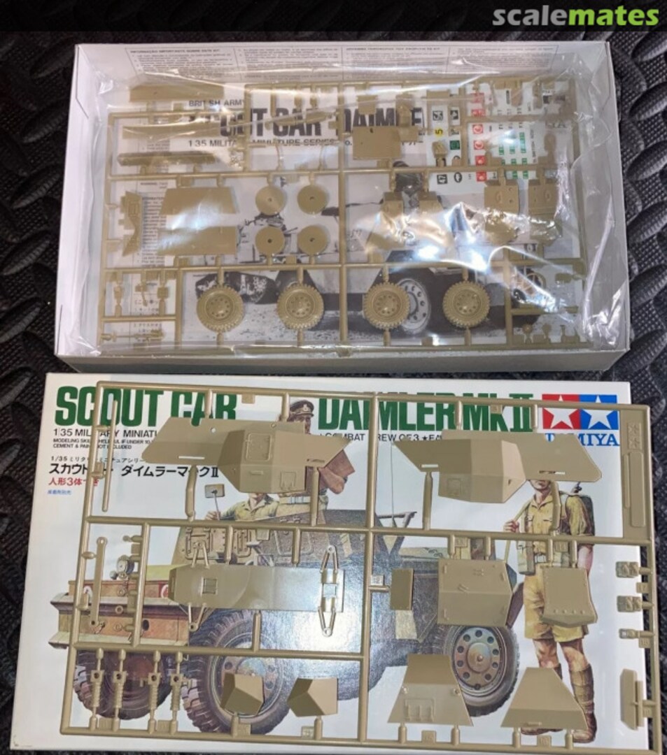 Contents Scout Car Daimler Mk.II 35018 Tamiya Contents Scout Car Daimler Mk.II 35018 Tamiya