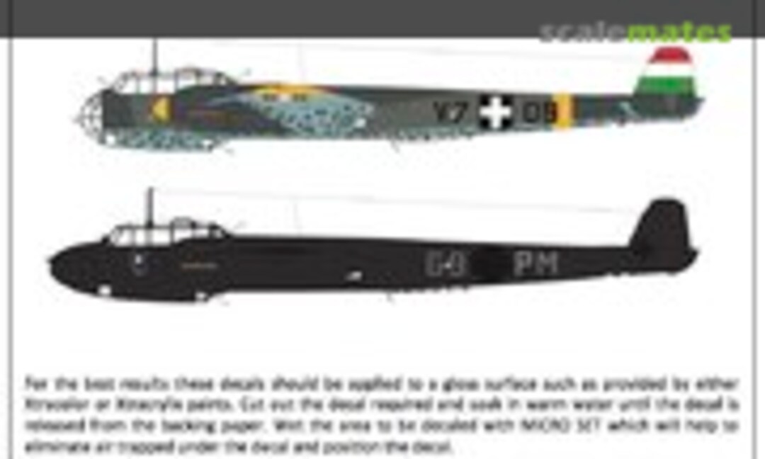 1:72 Dornier Do-215B-1/Do-215B-2/Do-215B-4/Do-215B-5 (Xtradecal X72277) X72277