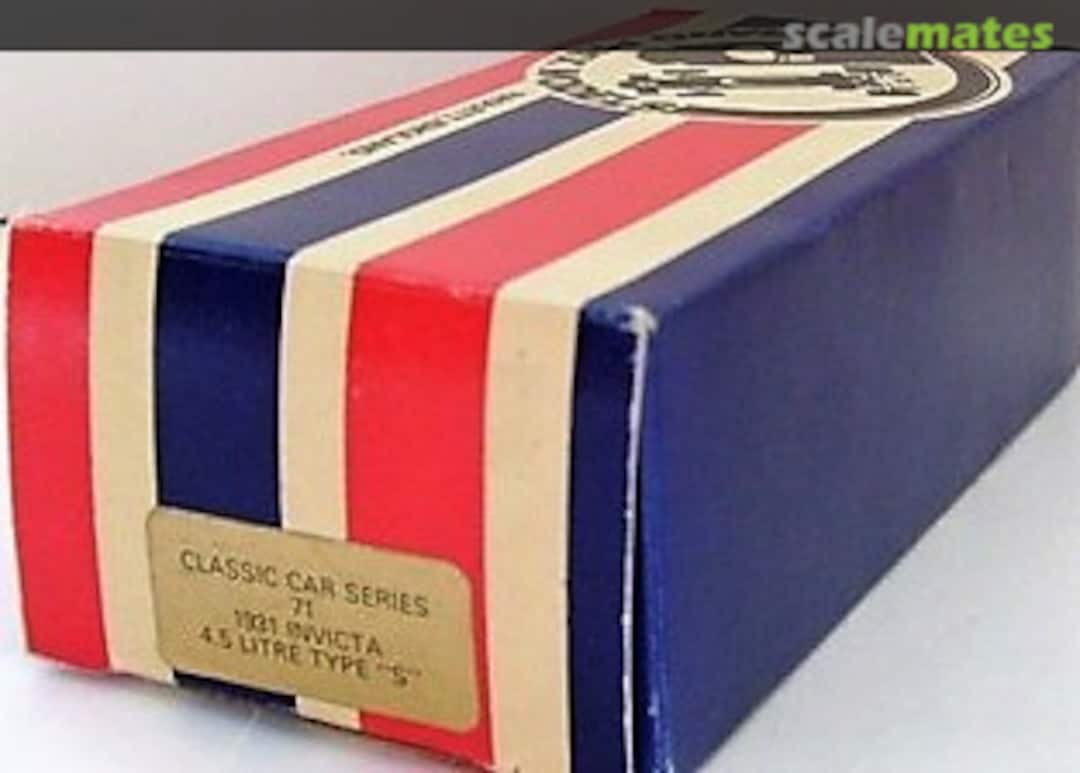Boxart Invicta 4,5 Litre Type "S" GPM071 Grand Prix Models Boxart Invicta 4,5 Litre Type "S" GPM071 Grand Prix Models
