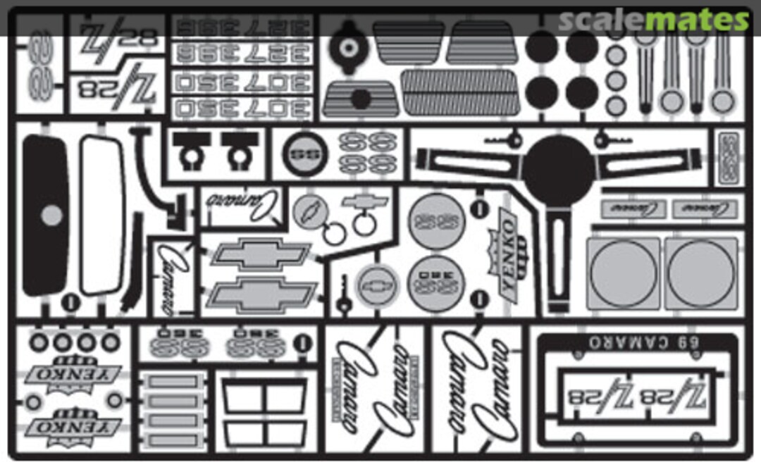 Boxart 1969 Camaro Z28 Detail Set for RMX (Photo Etched) MCG-2180 The Model Car Garage Boxart 1969 Camaro Z28 Detail Set for RMX (Photo Etched) MCG-2180 The Model Car Garage