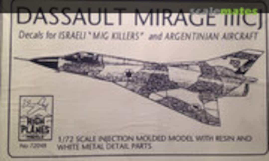 1:72 Dassault Mirage IIIC/IIICJ (High Planes Models 72048)