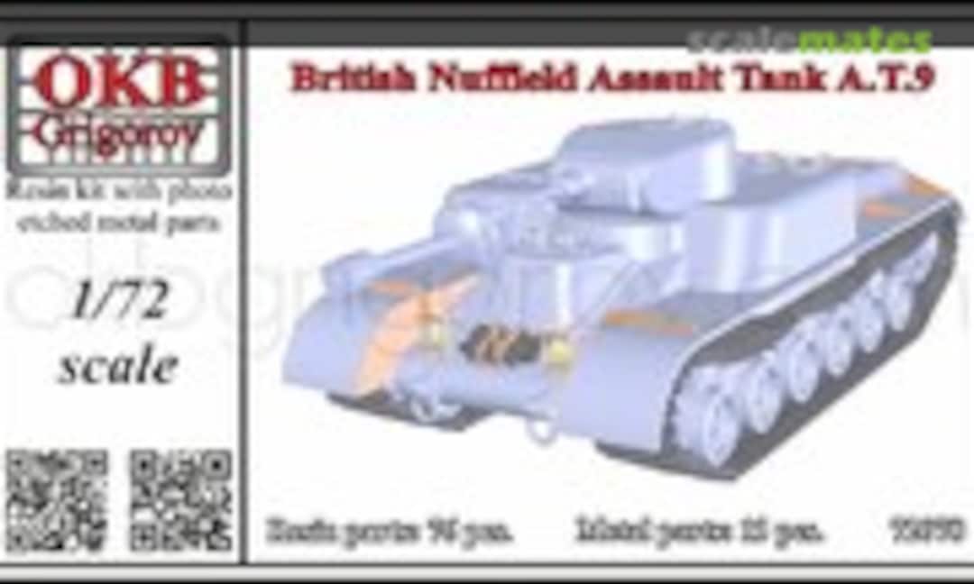 1:72 British Nuffield Assault Tank A.T.9 (OKB Grigorov 72078)