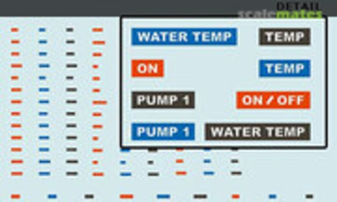 1:20 200+ DASH BOARD LOGOS for 1/20 1/24 CARS (Bestbalsakits DCV-2) DCV-2