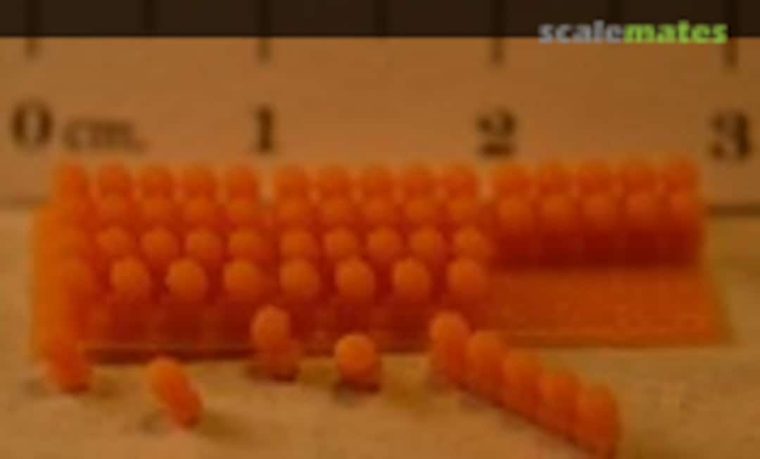 1:700 Generic Ovoid Naval Mines (40 pcs) (3D Model Parts G702) G702