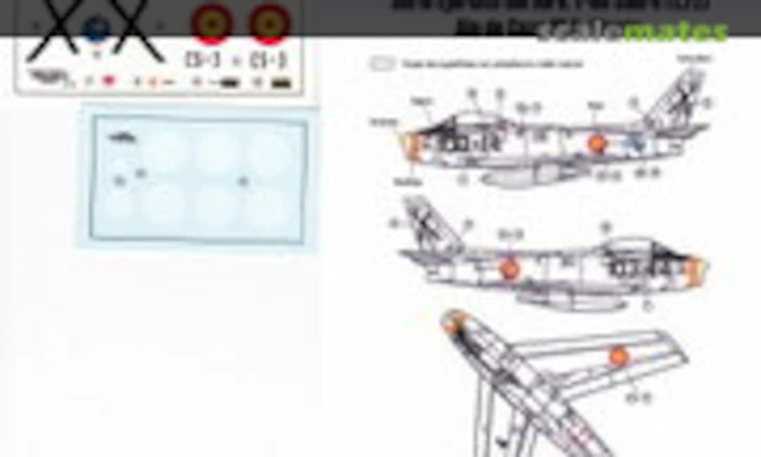1:72 North American F-86F Sabre (Series Españolas 672) 672
