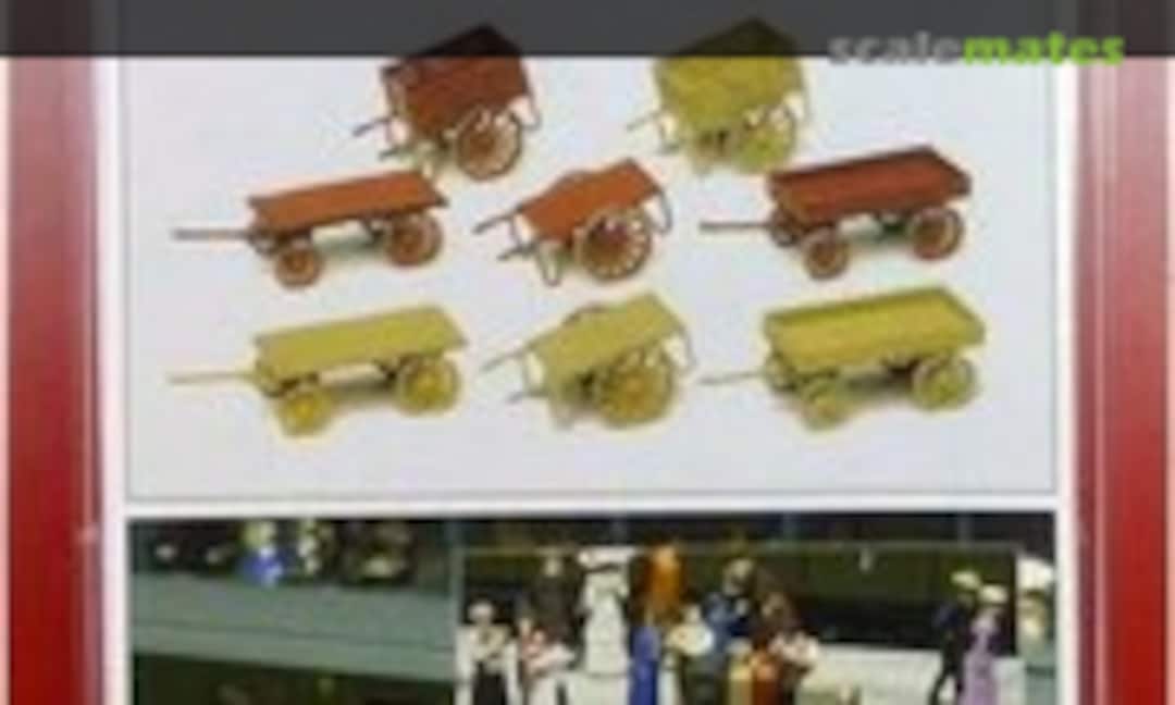 1:87 Hand carts (Preiser 17103)