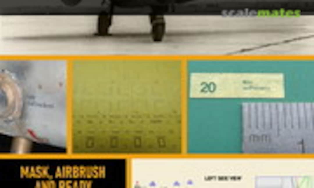 1:32 Arado Ar-234 stencilling and national insignia masks (1ManArmy 32DET019)