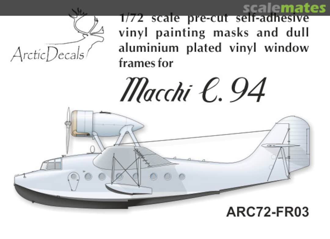 Boxart Macchi C94 ARC72-FR03 Arctic Decals Boxart Macchi C94 ARC72-FR03 Arctic Decals
