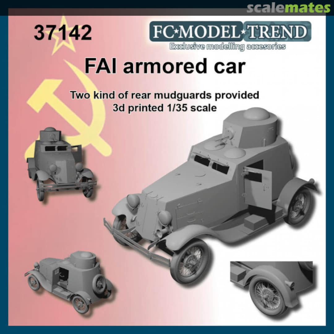 Boxart FAI armored car 37142 FC Model Trend
