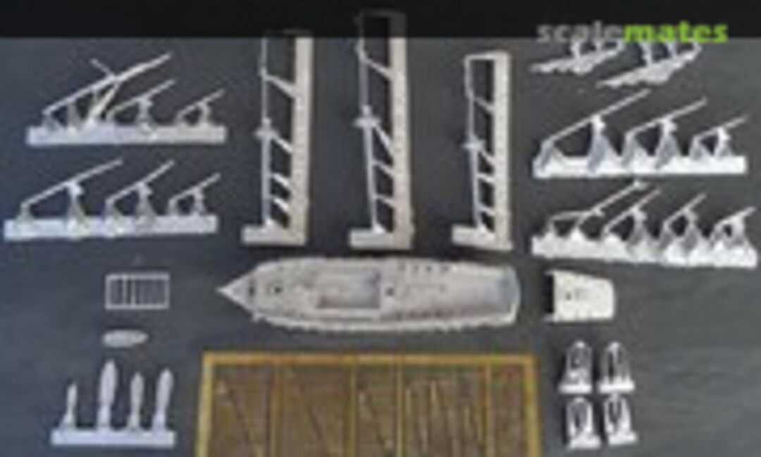 1:700 British ship 74 guns Revenge (Skytrex MT9) MT9