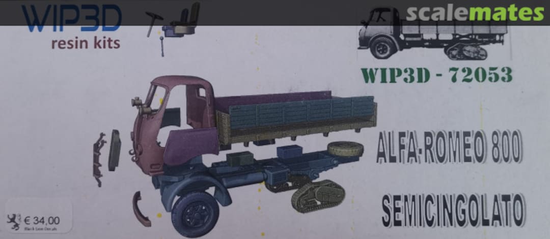 Boxart Alfa-Romeo 800 Semicingolato WIP3D-72053 WIP3D Boxart Alfa-Romeo 800 Semicingolato WIP3D-72053 WIP3D