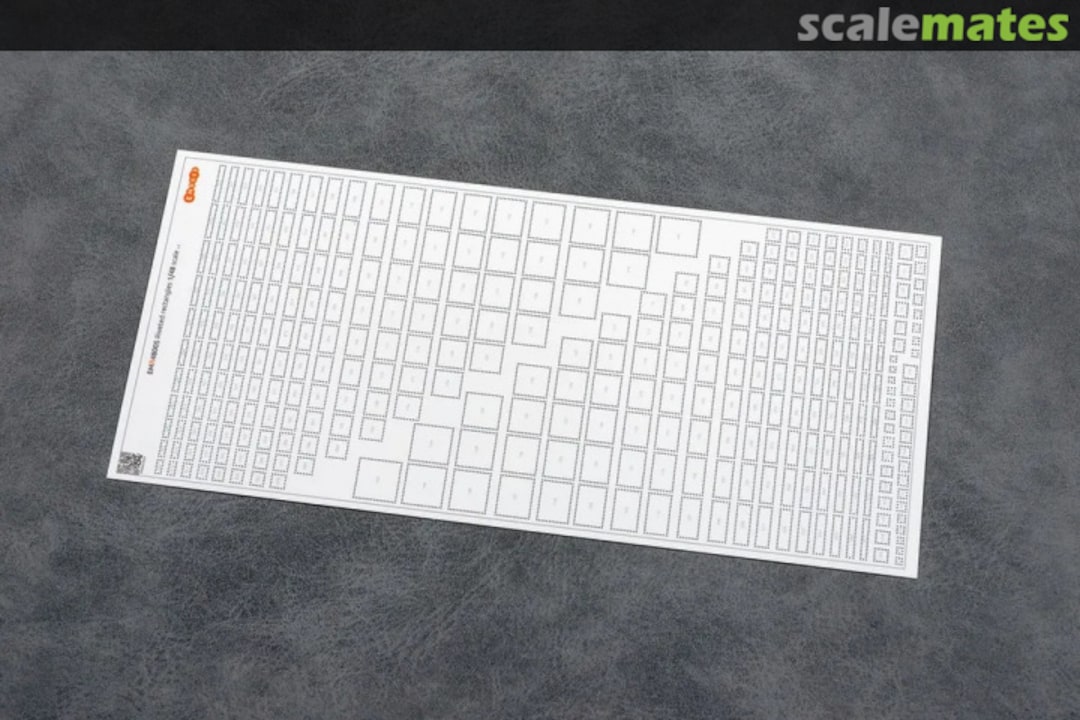 Contents Rivet Rows (Rectangles) exterior 3D decals EMR48005 Embase Contents Rivet Rows (Rectangles) exterior 3D decals EMR48005 Embase