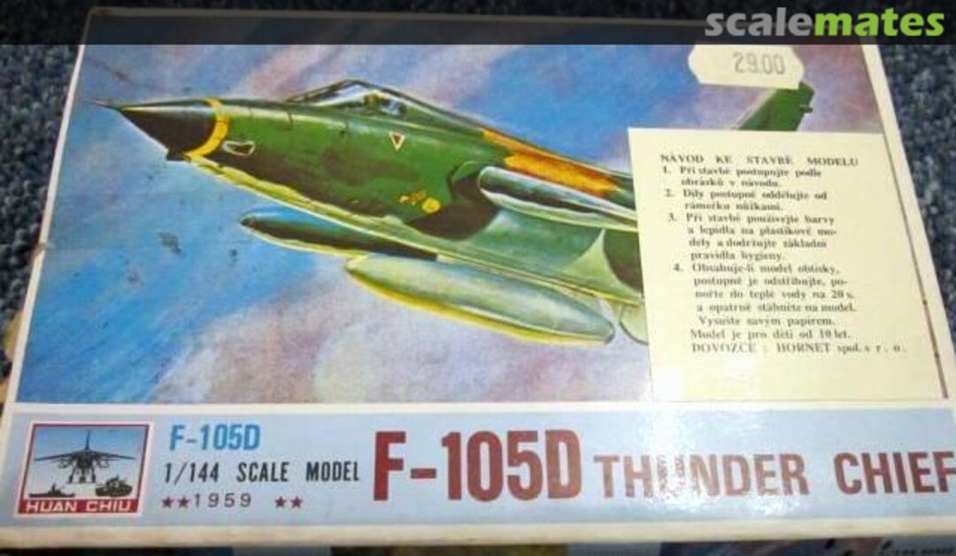 Boxart F-105D Thunder Chief 1959 Huan Chiu Boxart F-105D Thunder Chief 1959 Huan Chiu