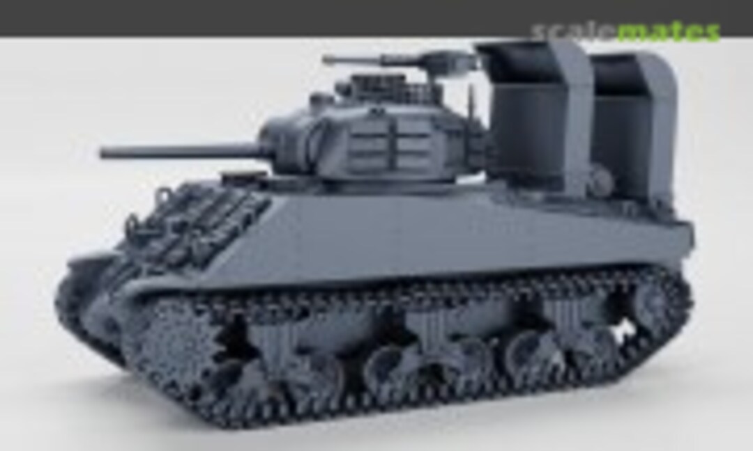 1:72 Medium Tank M4A3(75)W Sherman Beelzebub - closed hatch (EMP3d 72011645)