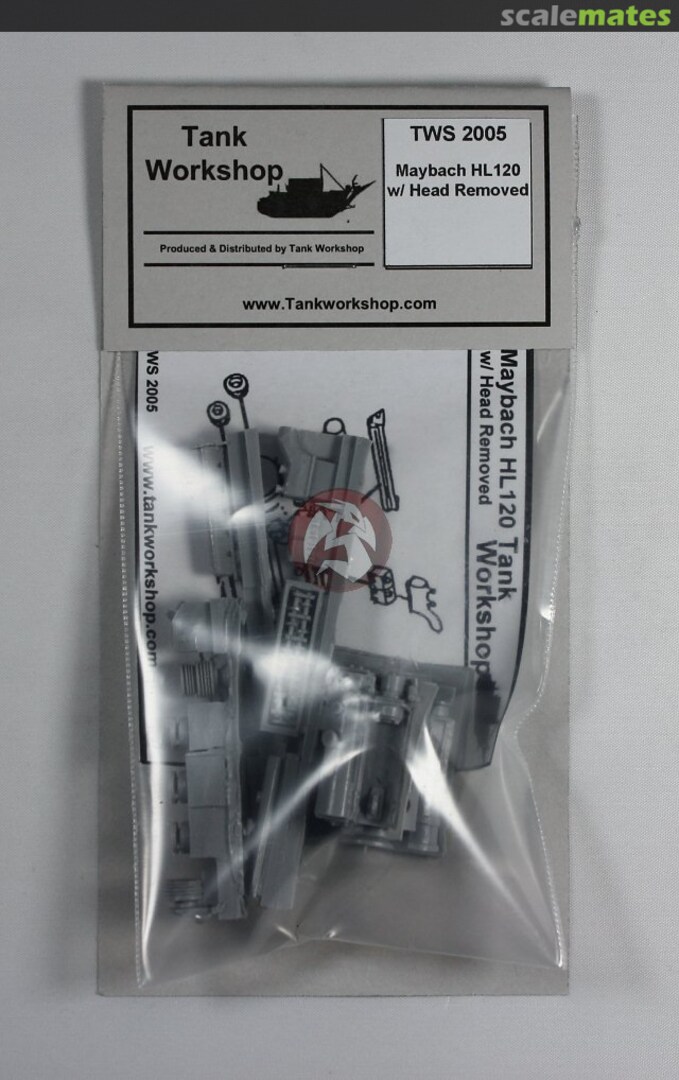 Boxart Maybach HL120 Disassembled Engine TWS2005 Tank Workshop Boxart Maybach HL120 Disassembled Engine TWS2005 Tank Workshop