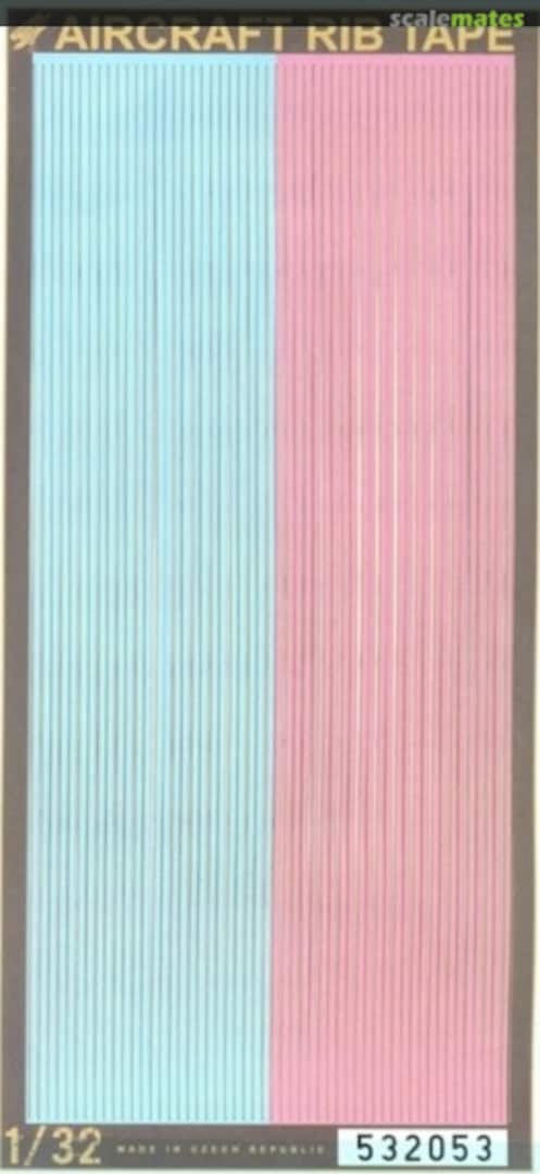 Boxart Aircraft Rib Tape 532053 HGW Models Boxart Aircraft Rib Tape 532053 HGW Models