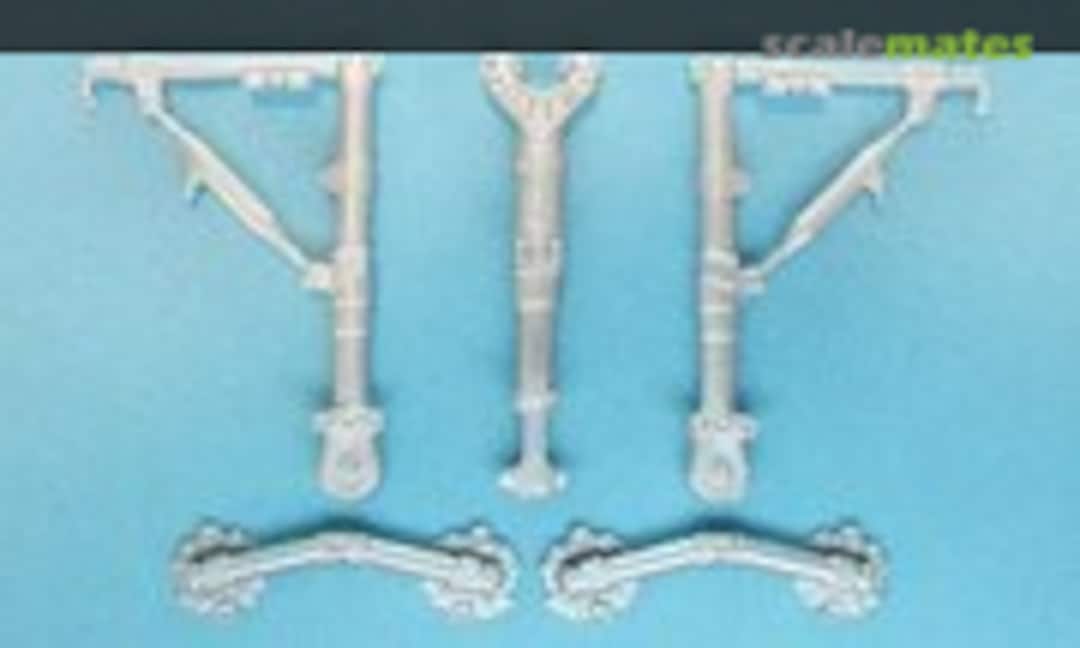 1:48 SAAB 37 Viggen metal landing gear struts (TAR) (Maestro Models MMK4888) MMK4888