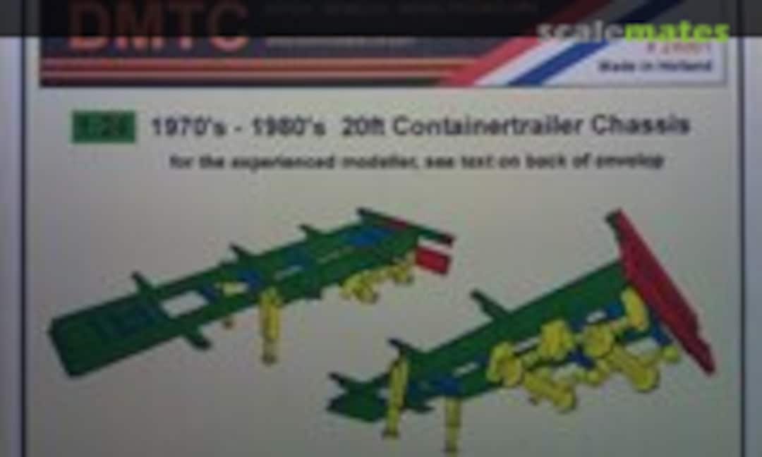 1:24 1970's-1980's 20ft containertrailer Chassis (DMTC 24001) 24001