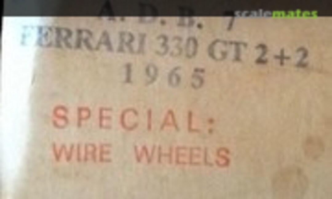 1:43 Ferrari 330 GT 2+2 (A.D.B. 7A) 7A