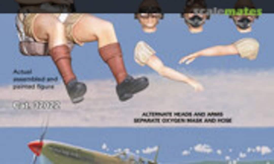 1:32 Fighter Pilot RAF/Commonwealth WW II (Master Details 32022) 32022