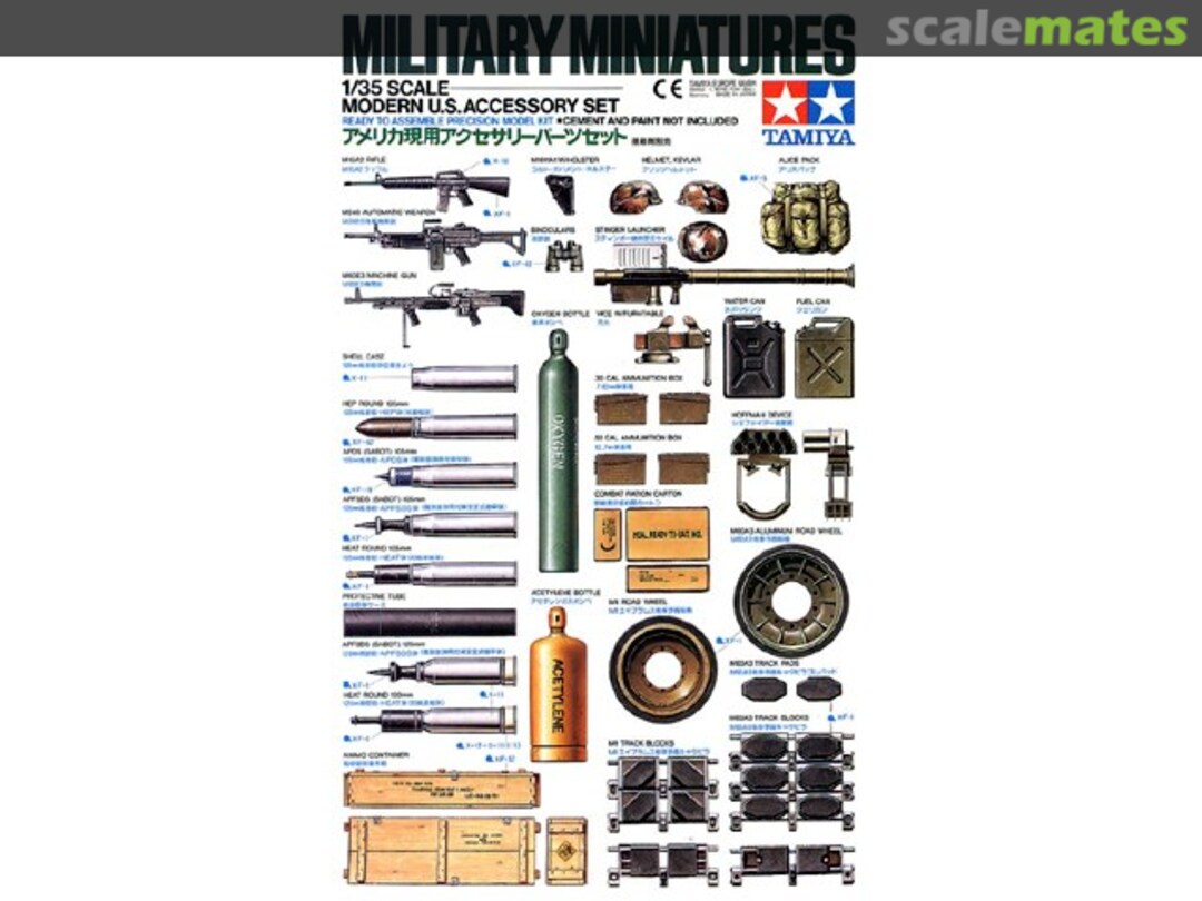 Boxart Accessory Set 35141 Tamiya Boxart Accessory Set 35141 Tamiya