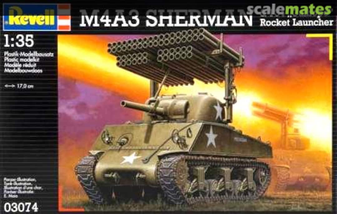 Boxart M4A3 Sherman 03074 Revell