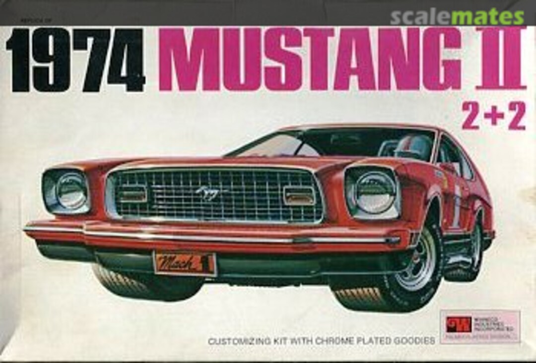 Boxart 1974 Mustang II 2+2 7412-130 Winneco Boxart 1974 Mustang II 2+2 7412-130 Winneco