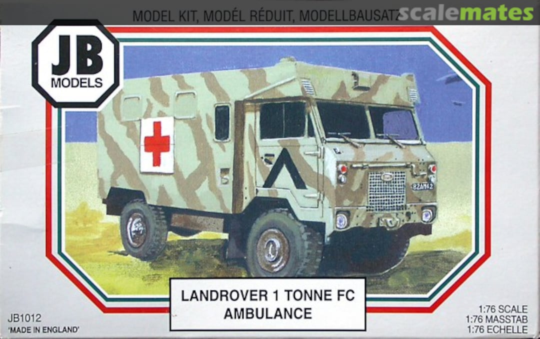 Boxart Landrover 1 Tonne FC JB1012 JB Models