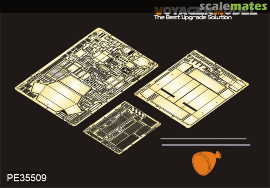Boxart M24 Chaffee Light Tank basic set PE35509 Voyager Model Boxart M24 Chaffee Light Tank basic set PE35509 Voyager Model