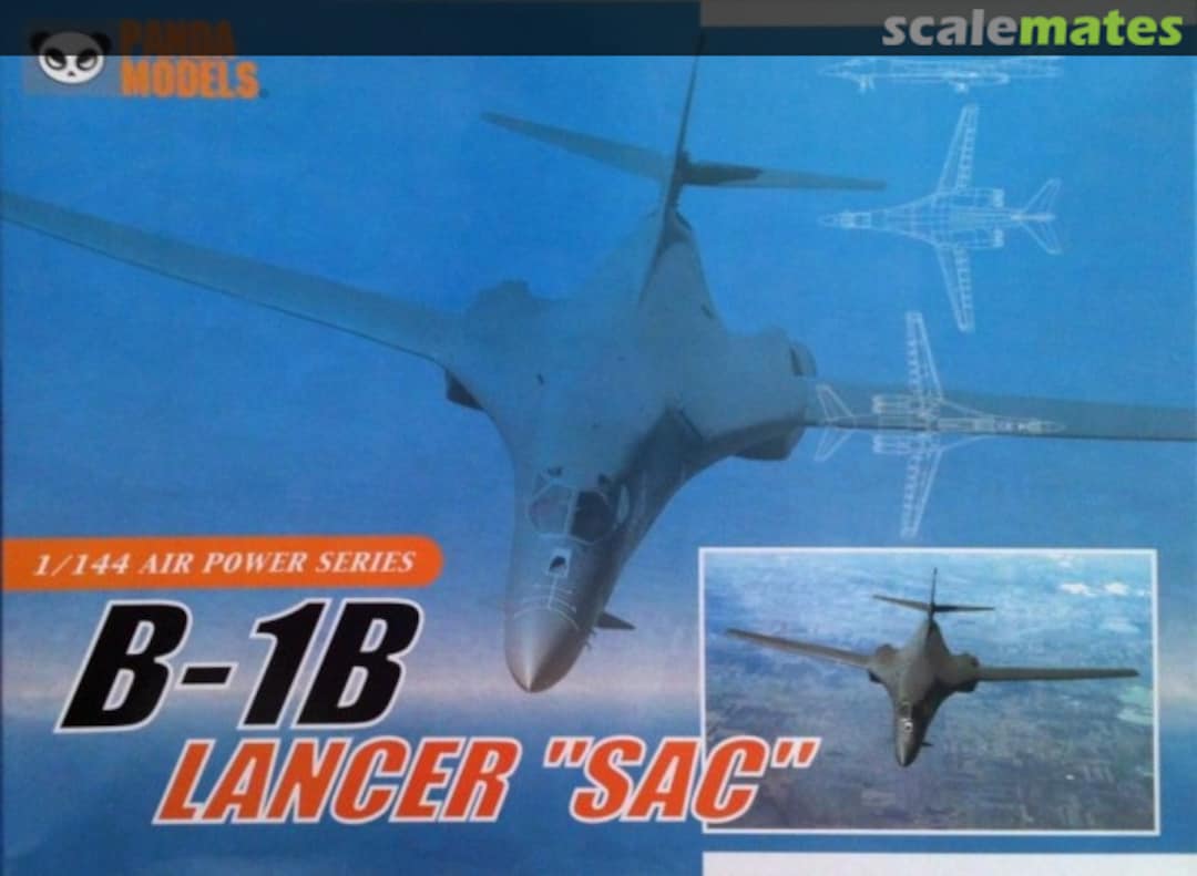 Boxart B-1B Lancer "SAC" 40001 Panda Models Boxart B-1B Lancer "SAC" 40001 Panda Models