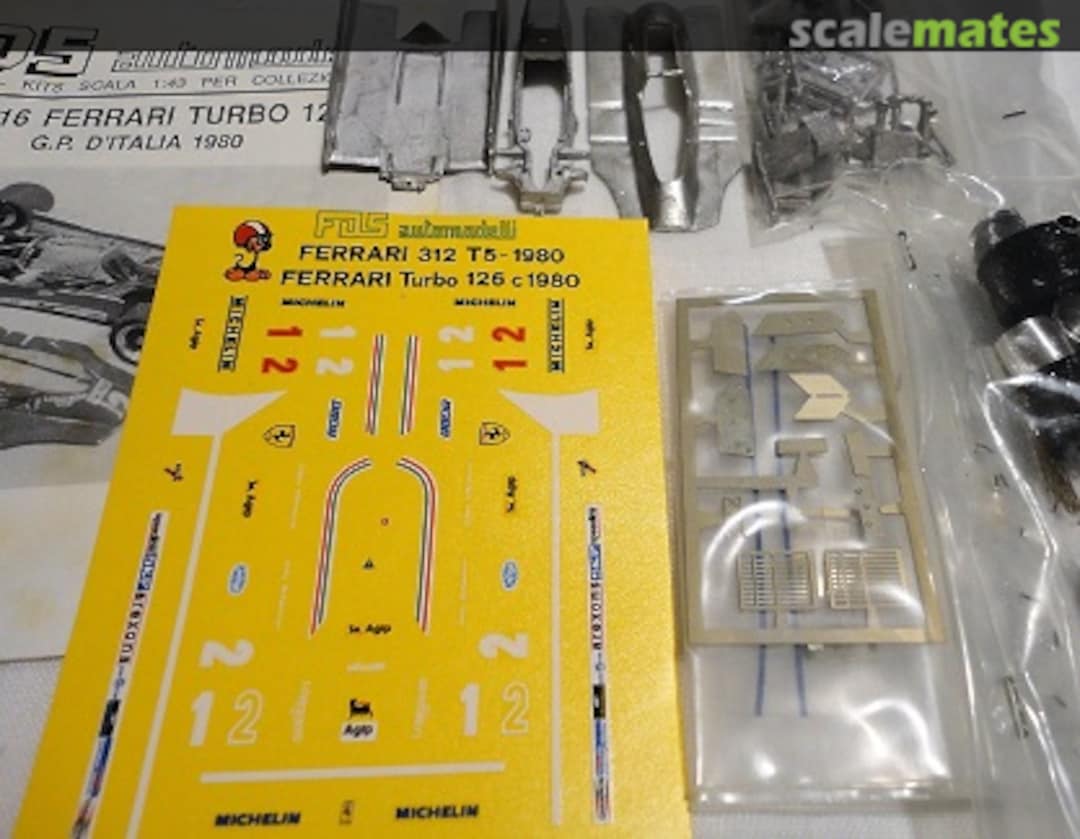 Boxart Ferrari 126C F1 716 FDS Boxart Ferrari 126C F1 716 FDS