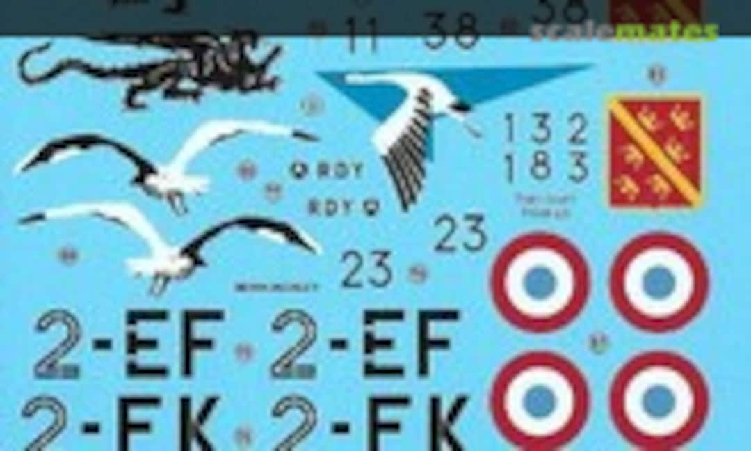 1:32 Mirage 2000C RDM/2000-5F French Air Force (Berna Decals BD 32-65) BD 32-65