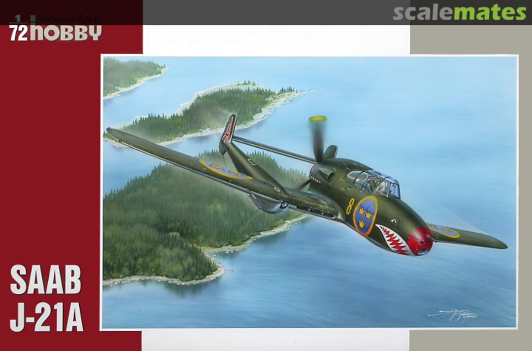 Boxart Saab J-21A SH72215 Special Hobby Boxart Saab J-21A SH72215 Special Hobby