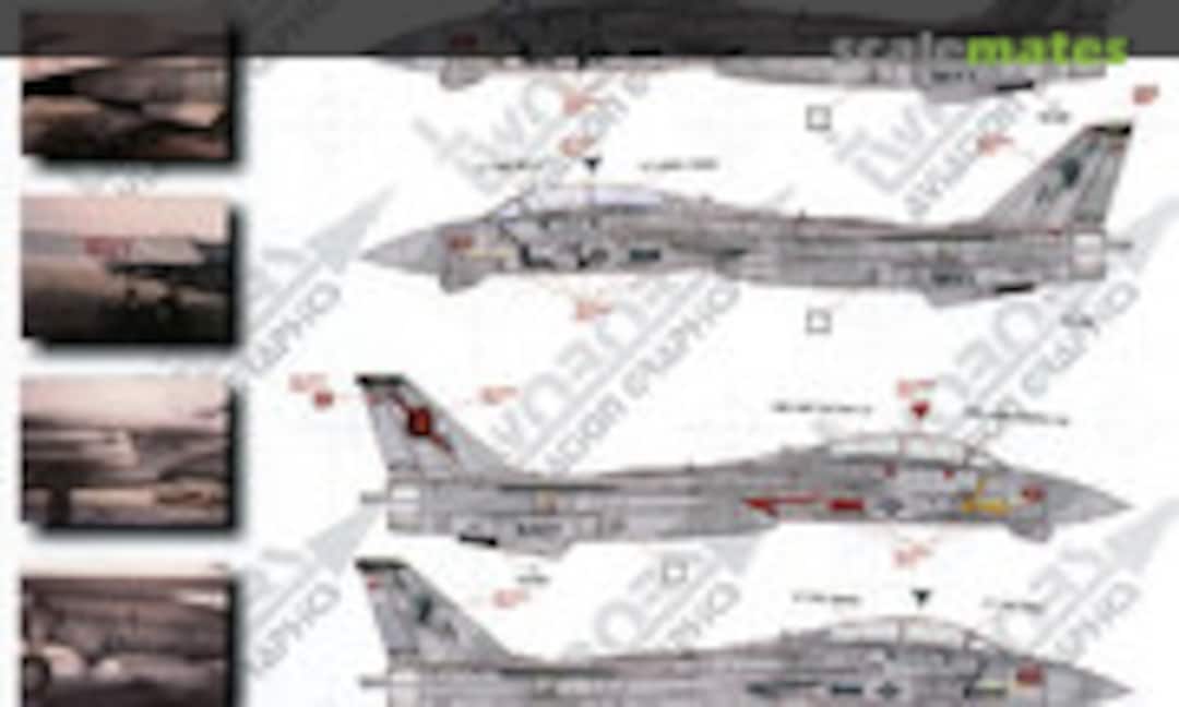 1:48 F-14B Bedevilers (TwoBobs Aviation Graphics 48-045) 48-045