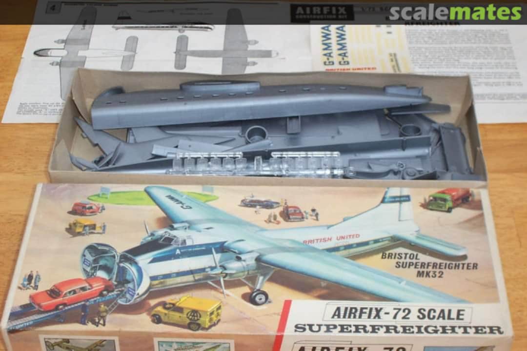 Contents Bristol Superfreighter MK32 582 Airfix Contents Bristol Superfreighter MK32 582 Airfix