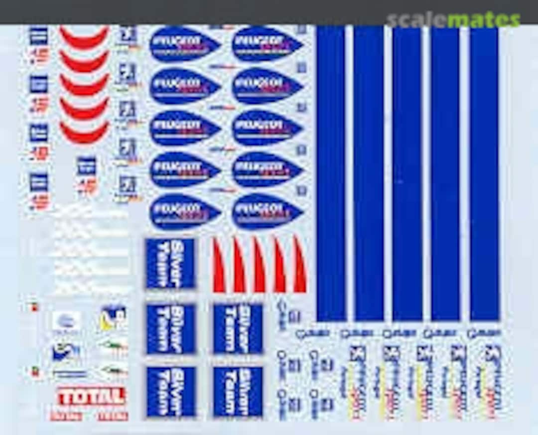 Boxart Peugeot 206 Silver Team Mechanics TK24/171 Renaissance