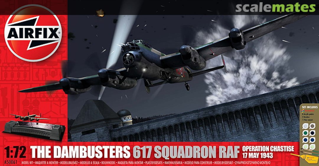 Boxart The Dambusters 617 Squadron RAF A50061 Airfix Boxart The Dambusters 617 Squadron RAF A50061 Airfix