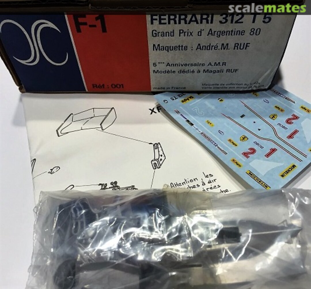 Boxart Ferrari 312T5 F1 001 AMR X-F1 Boxart Ferrari 312T5 F1 001 AMR X-F1
