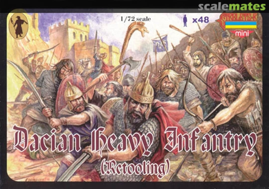 Boxart Dacian Heavy Infantry M021(2) Strelets-R Boxart Dacian Heavy Infantry M021(2) Strelets-R