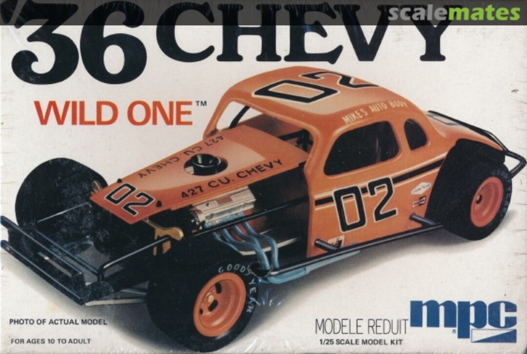 Boxart 1936 Chevy Wild One 0713 MPC