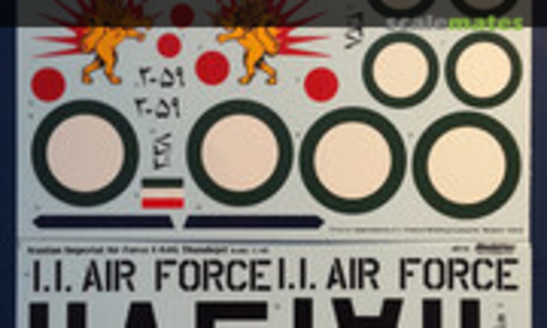 1:48 Imperial Iranian Air Force F-84G "Thunderjet" (Modeller 4819) 4819