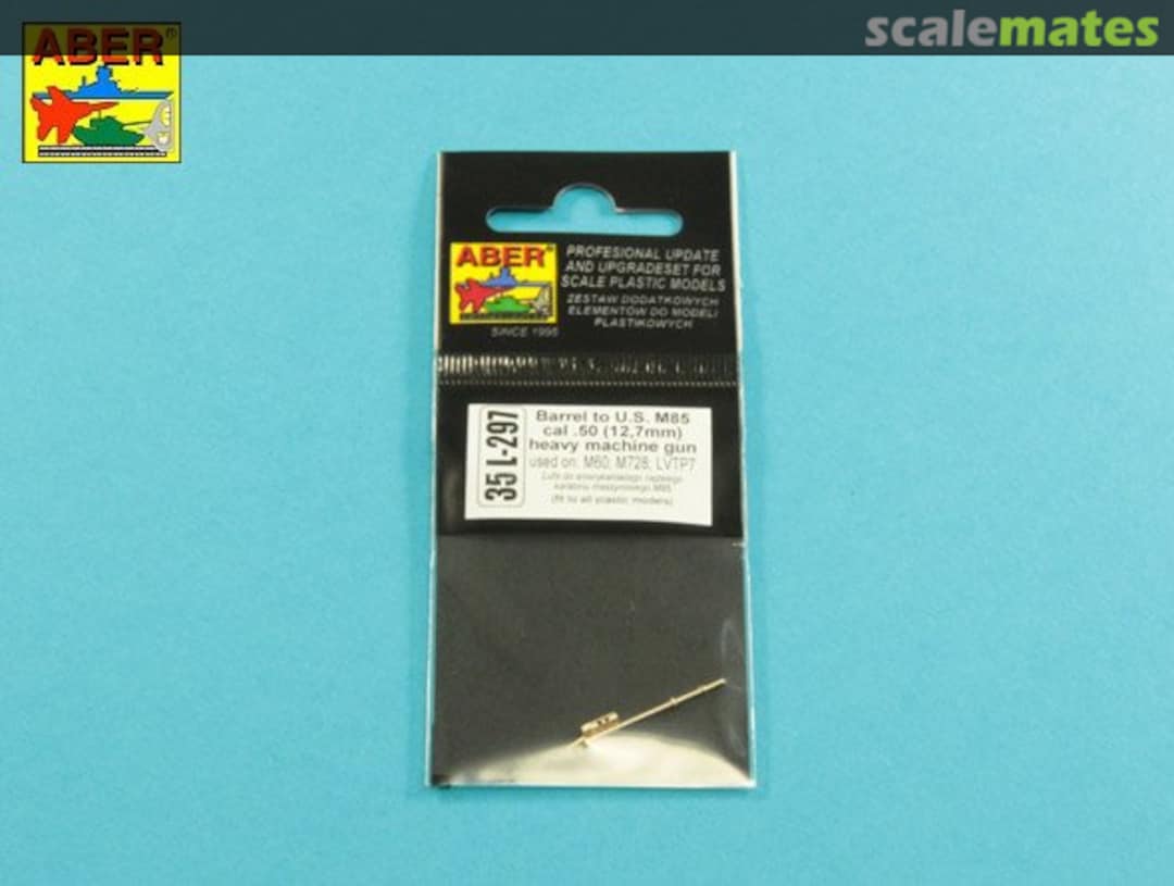 Boxart US M60/M728/LVTP7 M85 cal .50 Heavy Machine Gun Barrel 35L-297 Aber Boxart US M60/M728/LVTP7 M85 cal .50 Heavy Machine Gun Barrel 35L-297 Aber