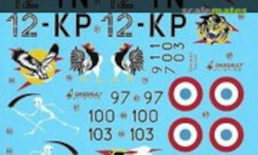 1:32 Mirage 2000C RDI French Air Force (Berna Decals BD 32-66) BD 32-66