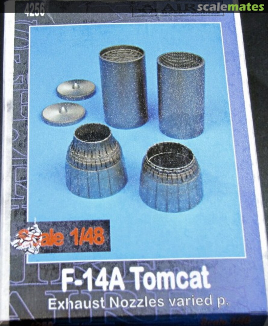 Boxart F-14A Tomcat Exhaust Nozzles Varied Position. 4256 Aires