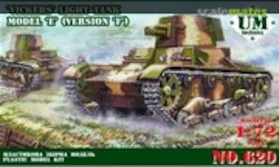 1:72 Vickers light tank (UM Military Technics 620)